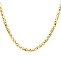 Gold Kugelkette Halskette