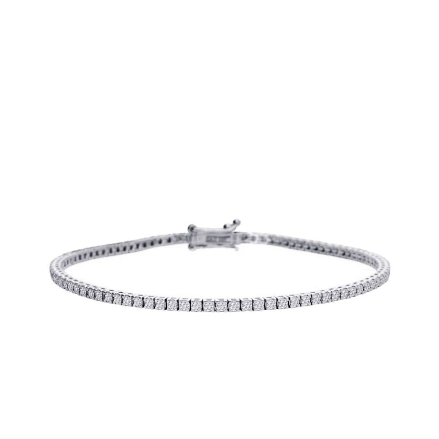 1.00 Carat Diamond Tennis Bracelet