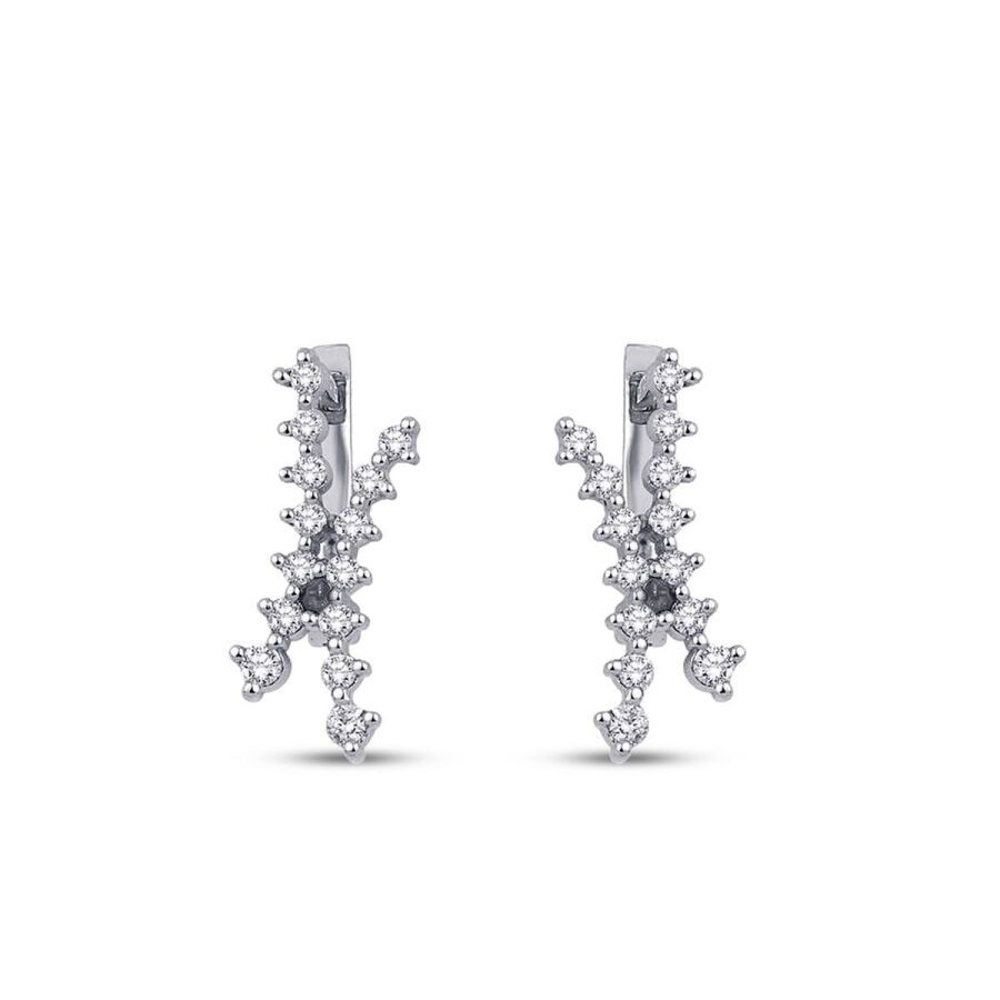 0.41 Carat Diamond Trend Earrings