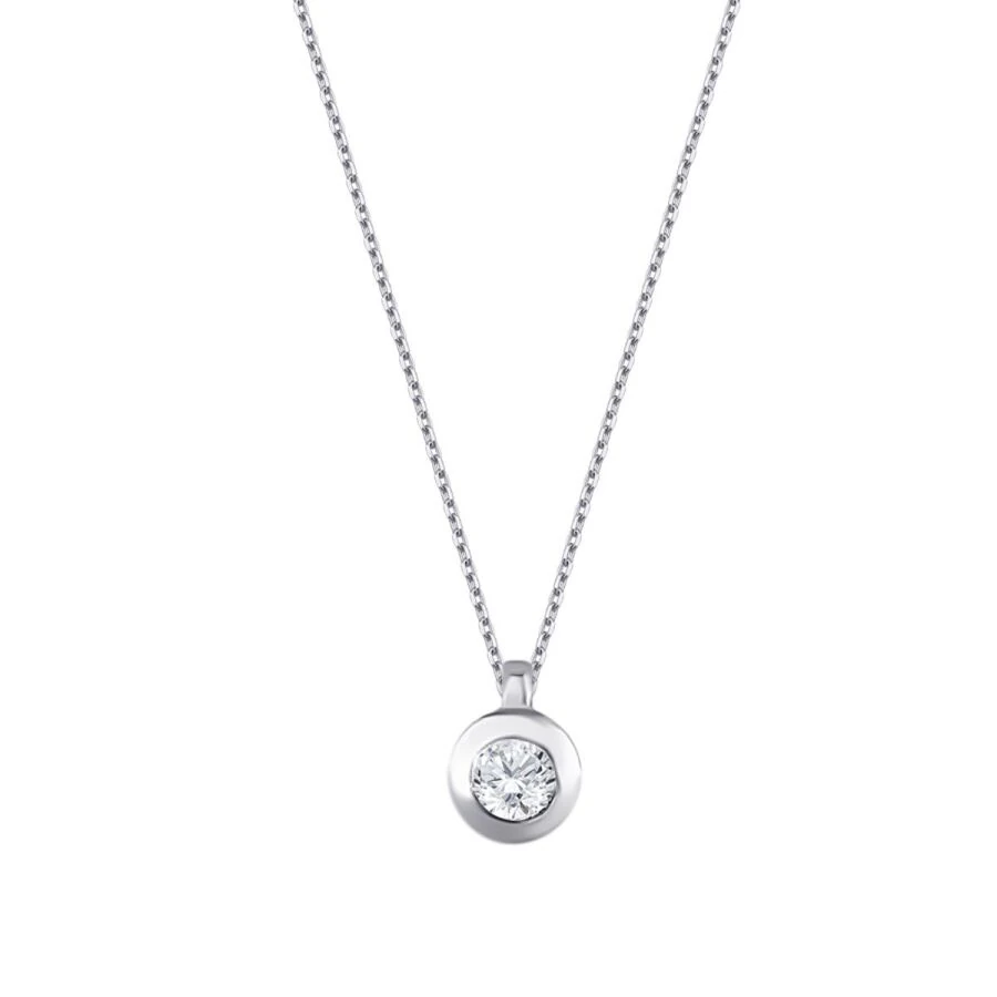 0.22 Carat Diamond Solitaire Necklace