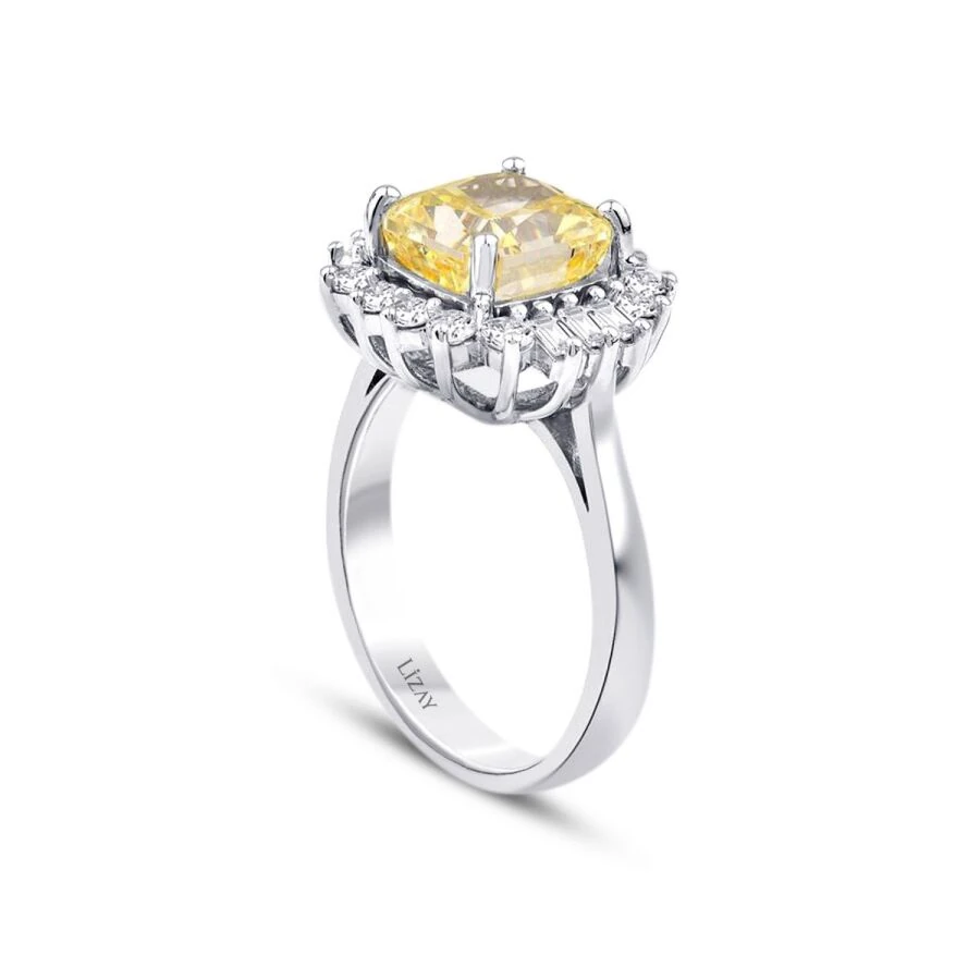 6.53 Carat Diamond Fancy Ring