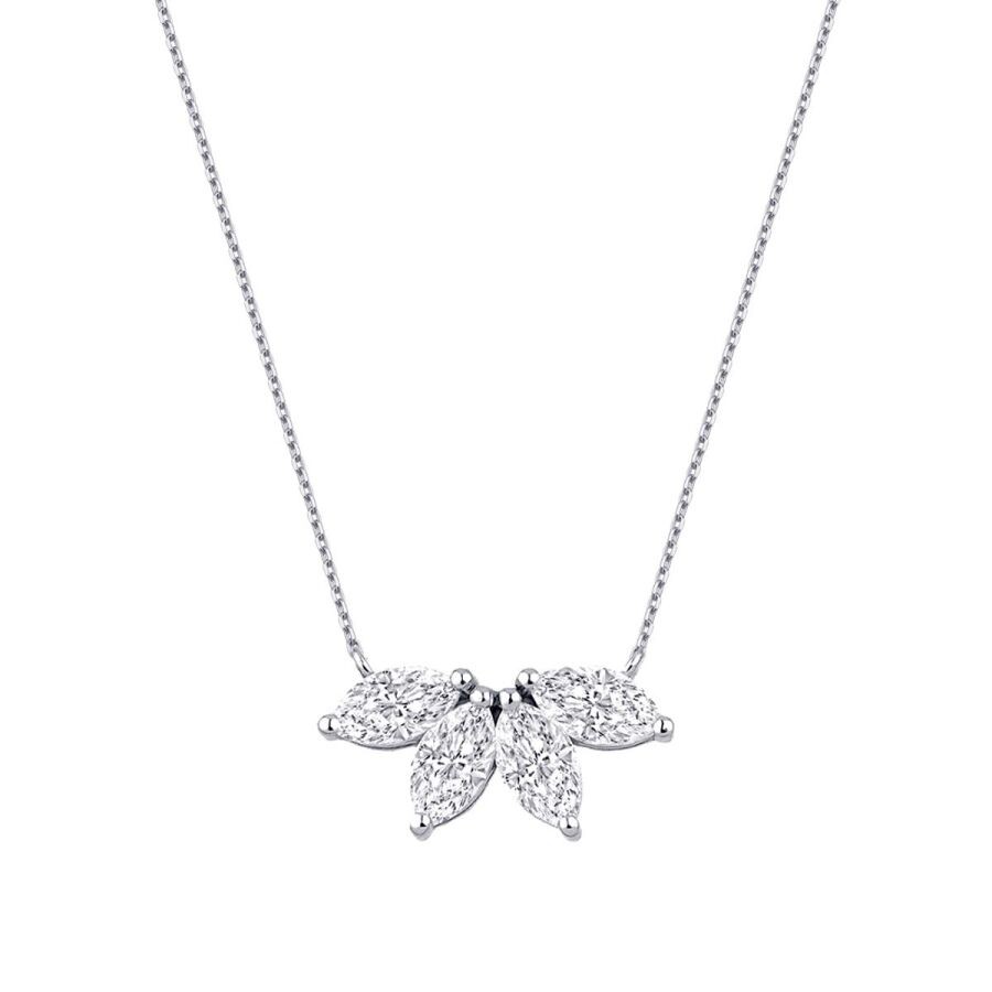 0,75 Karat Diamant Aurora Halskette
