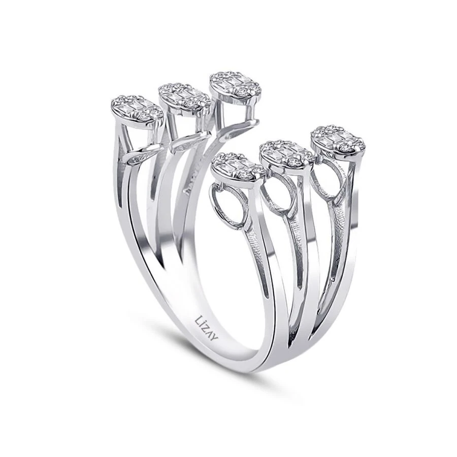 0.39 ct. Diamant Baguette Ring