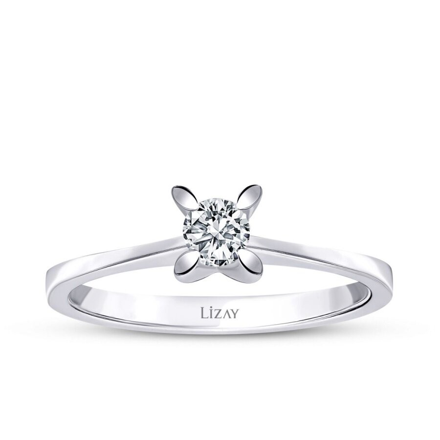 0.20 Carat Diamond Round Solitaire Ring