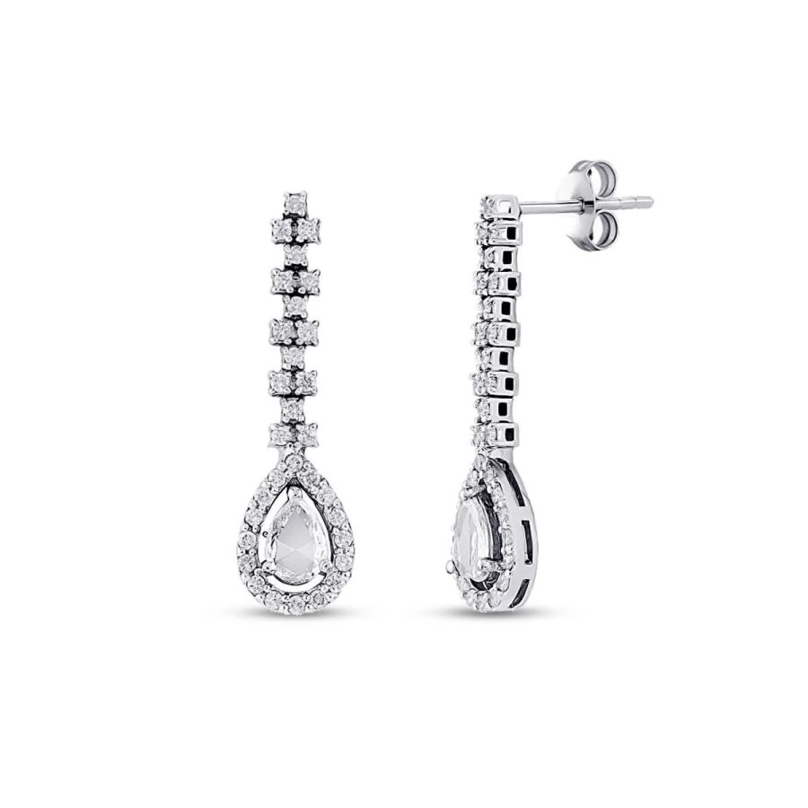 0.84 Carat Diamond Trend Earrings
