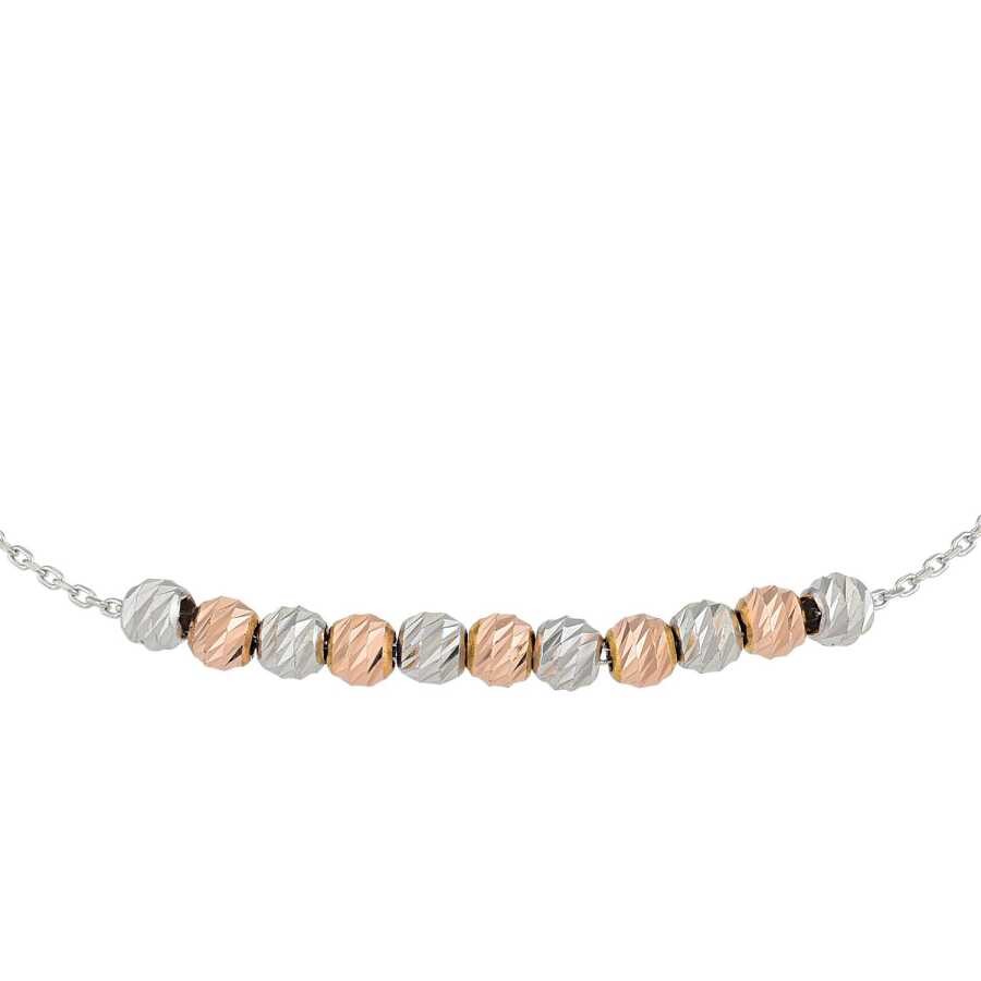 Gold Two-Tone Doric Bracelet