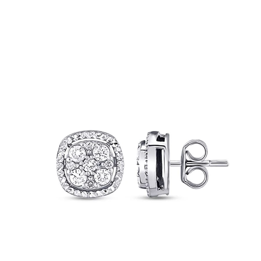 0.41 Carat Diamond Trend Earrings