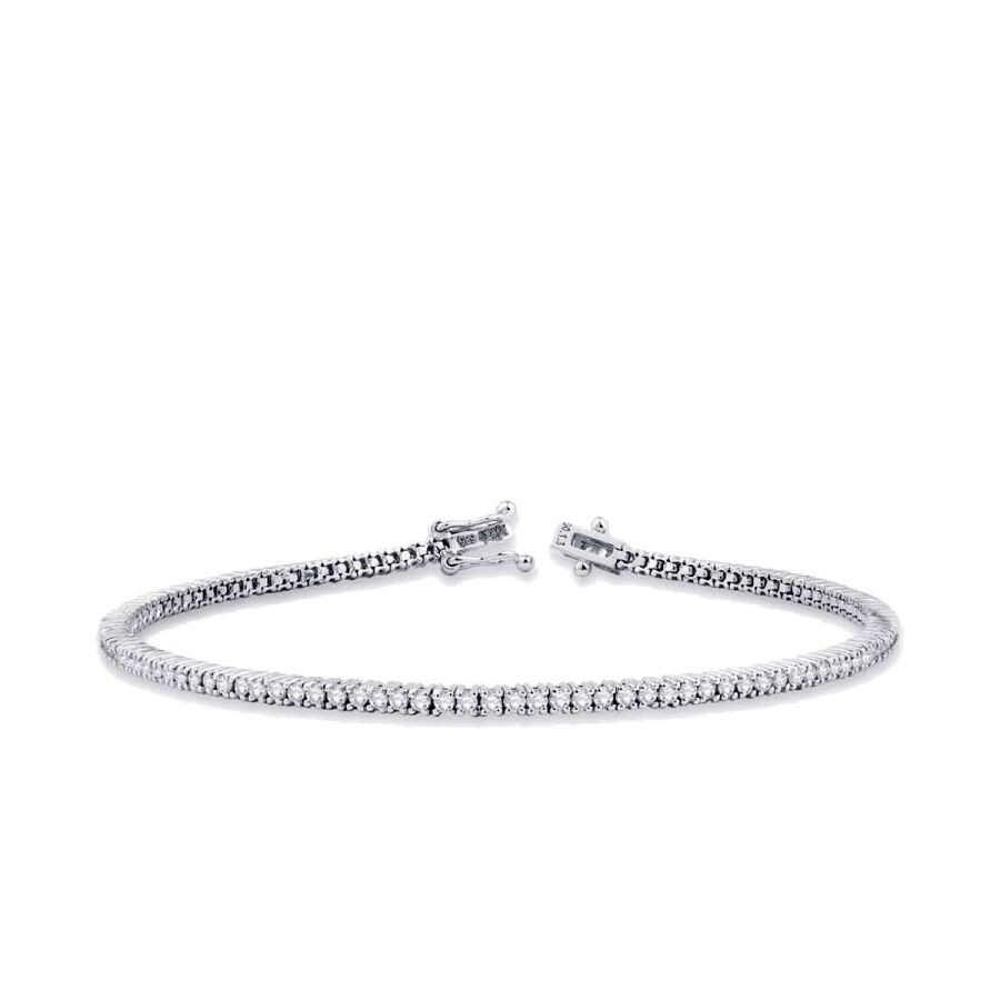 3.38 Carat Diamond Tennis Bracelet