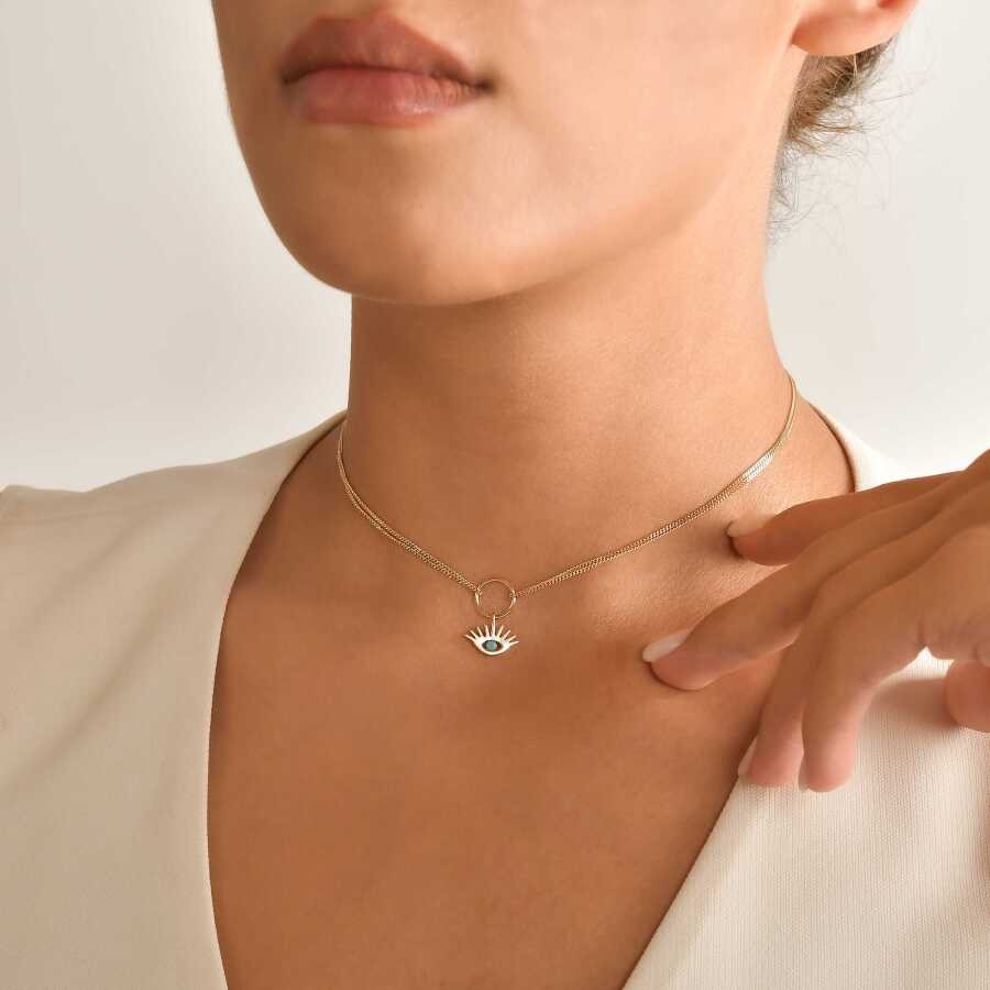 Golden Eye Choker