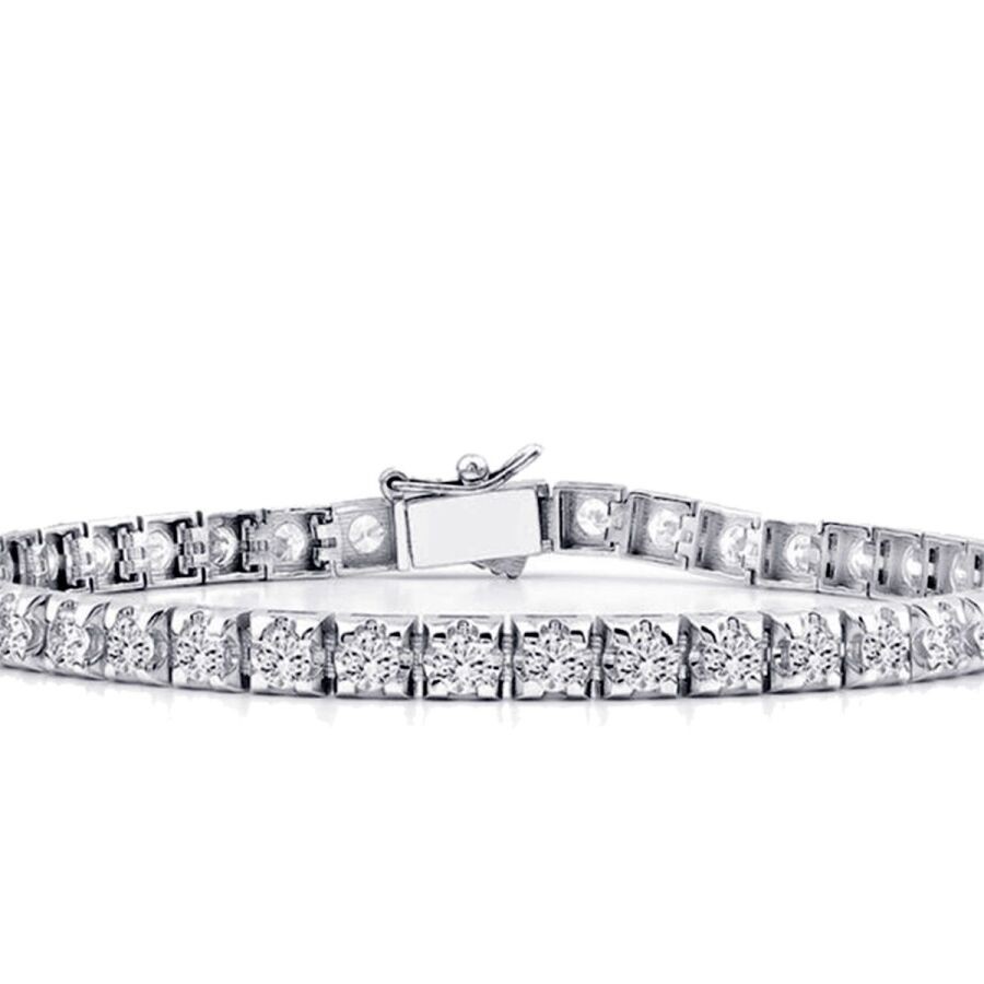 4.00 Carat Diamond Tennis Bracelet