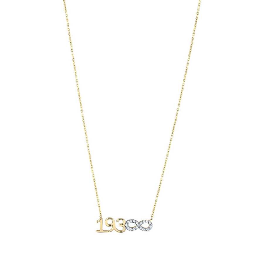 Gold Infinity Necklace