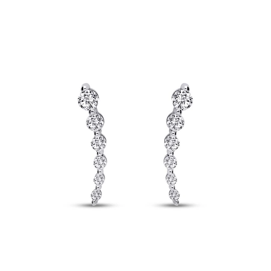 0.48 Carat Diamond Trend Earrings