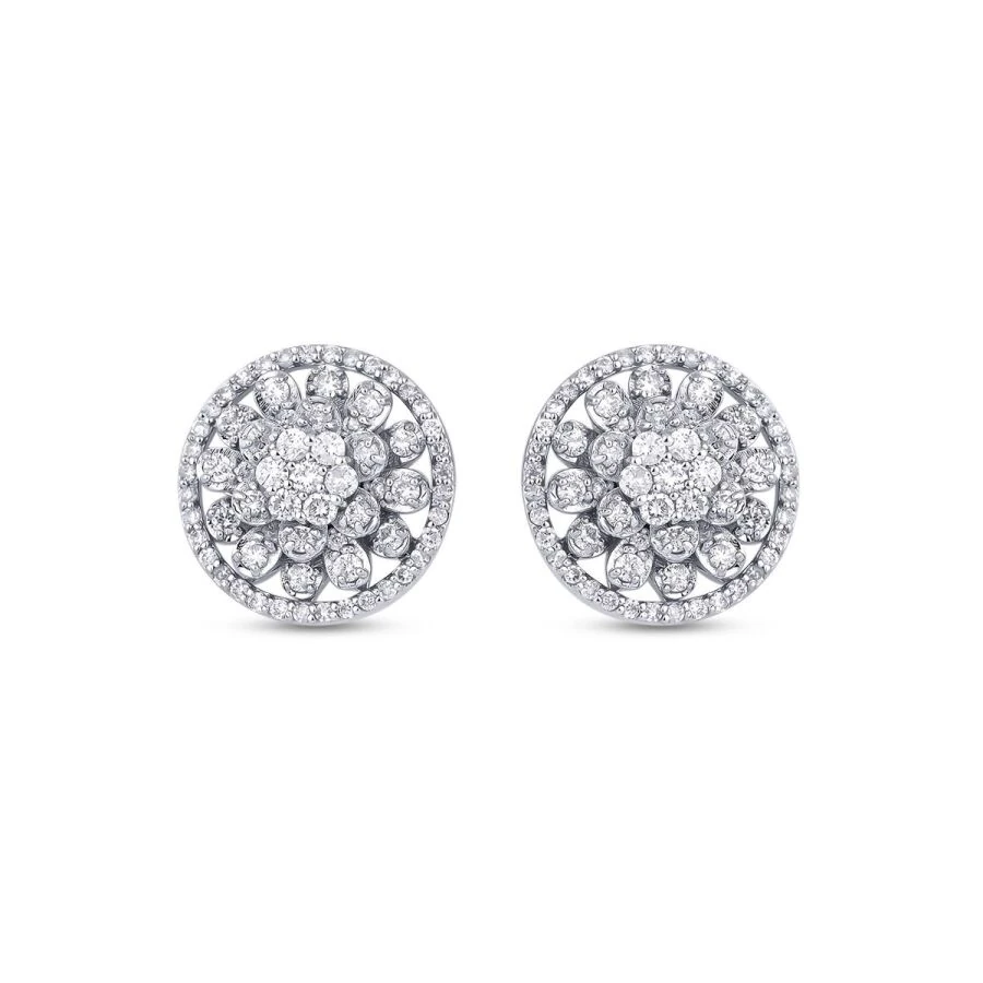 0.89 Carat Diamond Trend Earrings