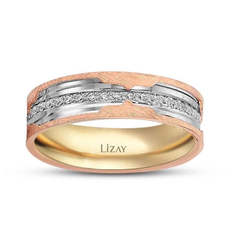 Gold Design Wedding Band
