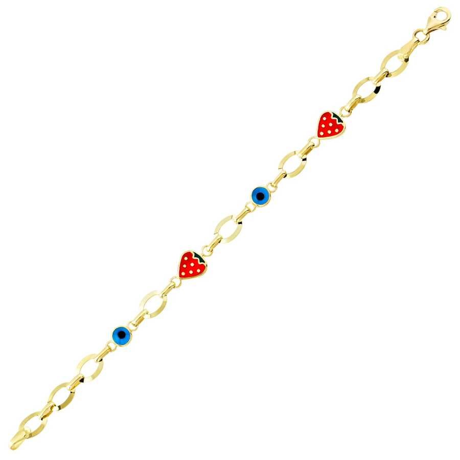 Gold Children's Nameplate