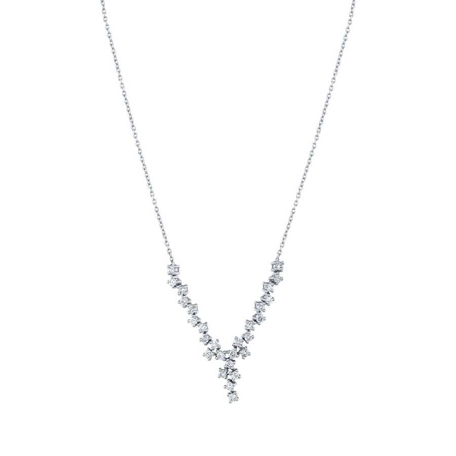 0.42 Carat Diamond Trend Necklace