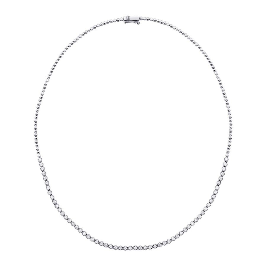 2.28 Carat Diamond Tennis Necklace