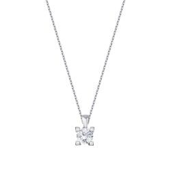 0.50 Carat Diamond Solitaire Necklace