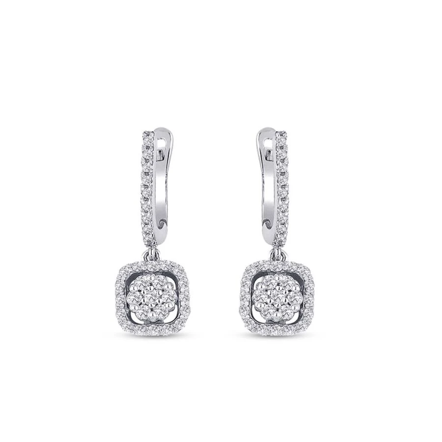 0.48 Carat Diamond Trend Earrings