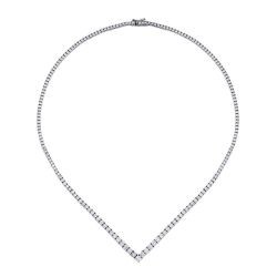 4.70 Carat Diamond Tennis Necklace