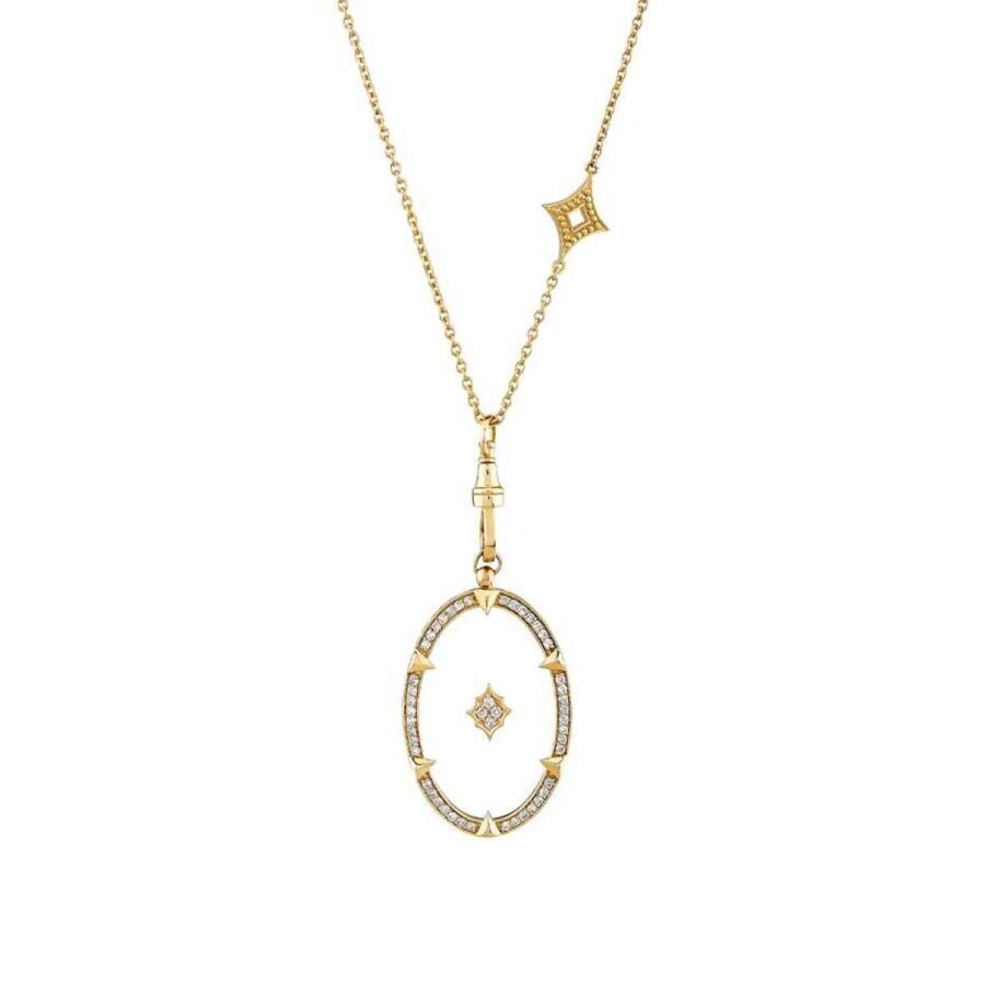 0.38 Carat Diamond Invisible Necklace