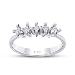 0.15 Carat Diamond Five-Stone Ring