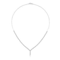 Gold Baguette Necklace