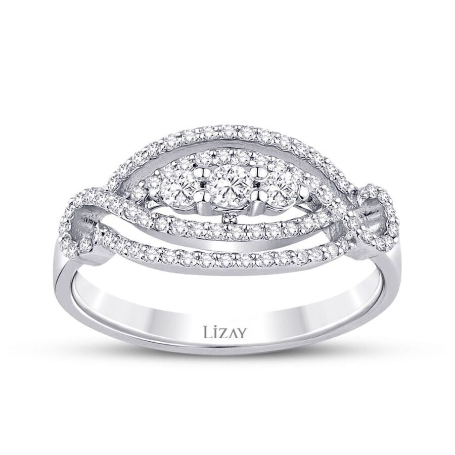 0,45 Karat Diamant Trend Ring