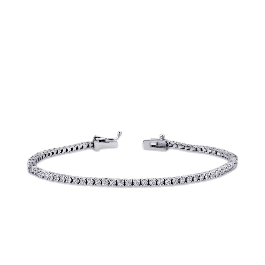 3.38 Carat Diamond Tennis Bracelet
