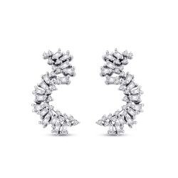 0.74 Carat Diamond Trend Earrings