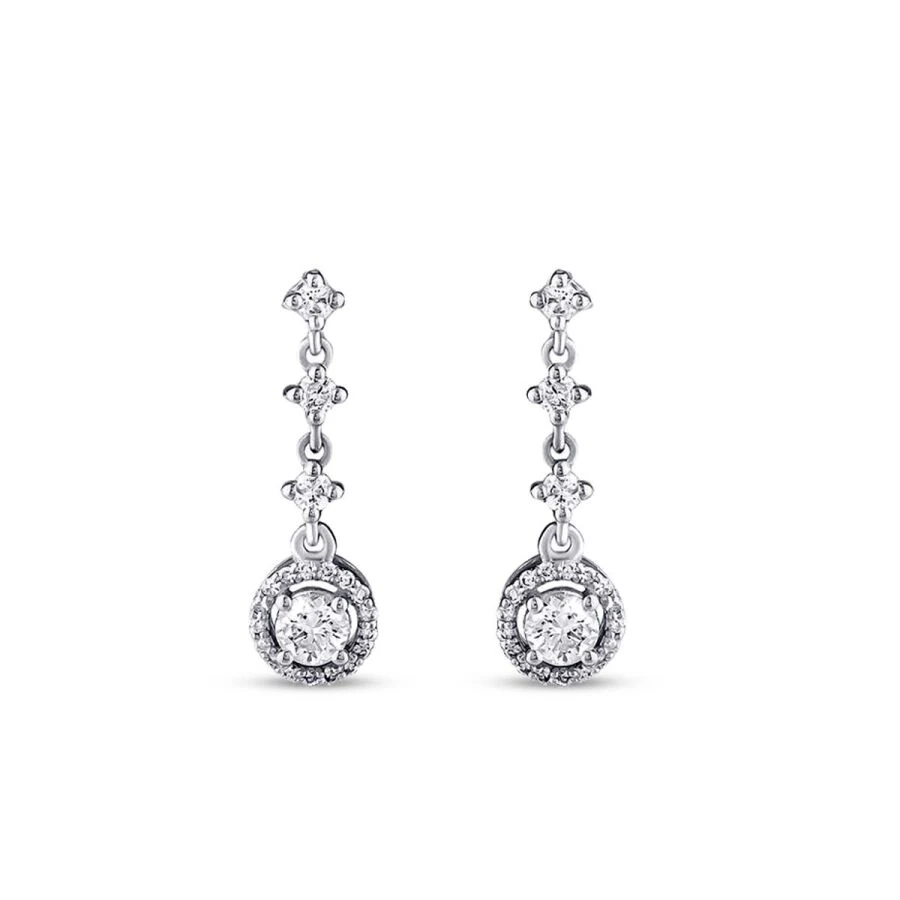 0.63 Carat Diamond Trend Earrings