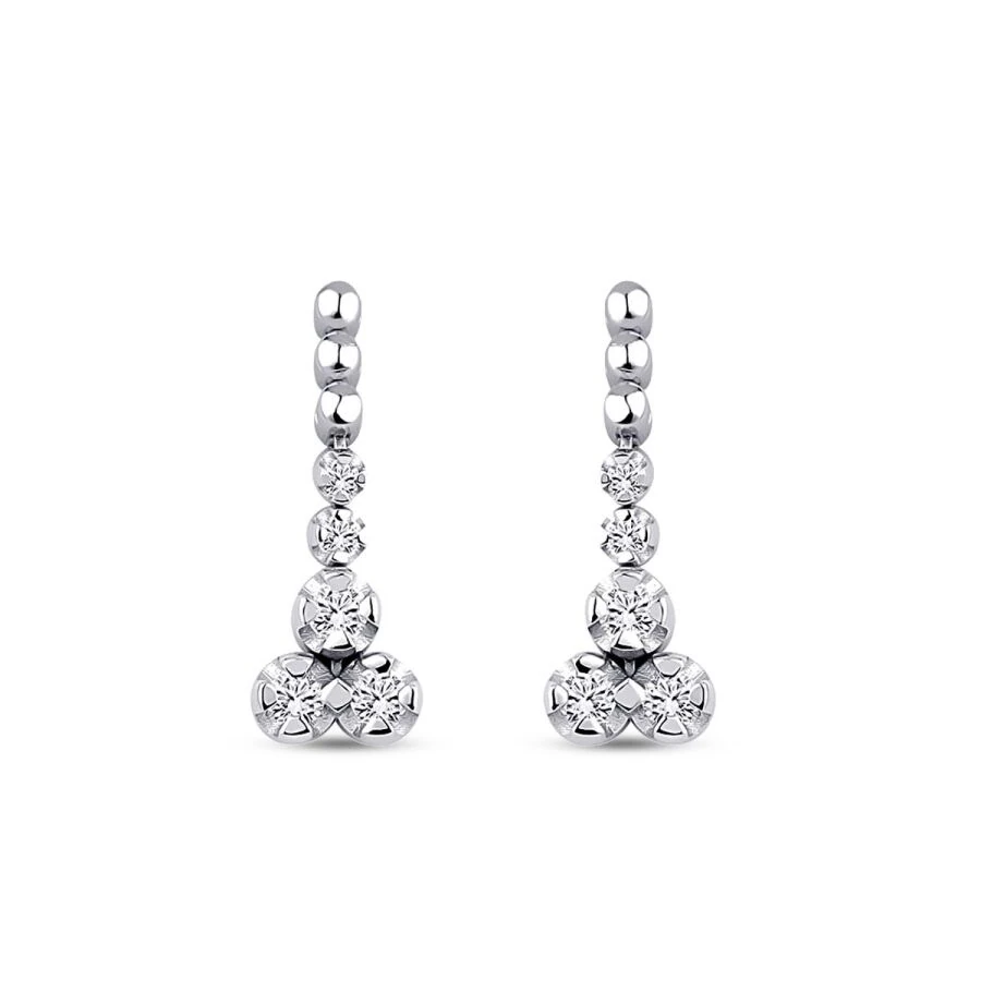 0.28 Carat Diamond Trend Earrings