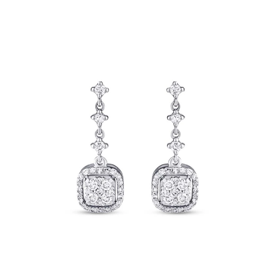 0.55 Carat Diamond Trend Earrings