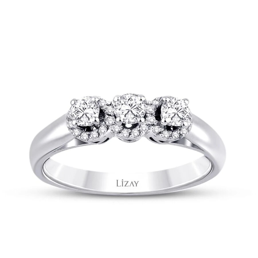 0.32 Carat Diamond Tria Ring