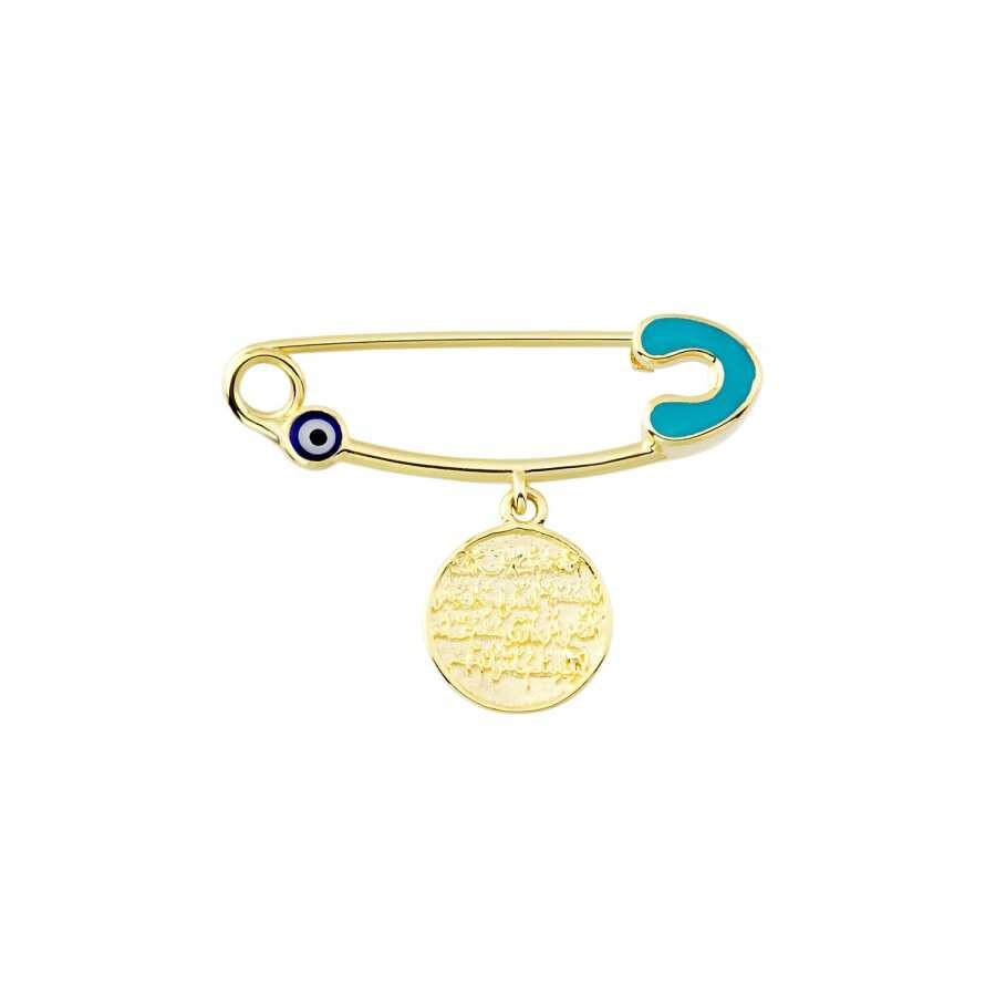 Gold Baby Lapel Pin