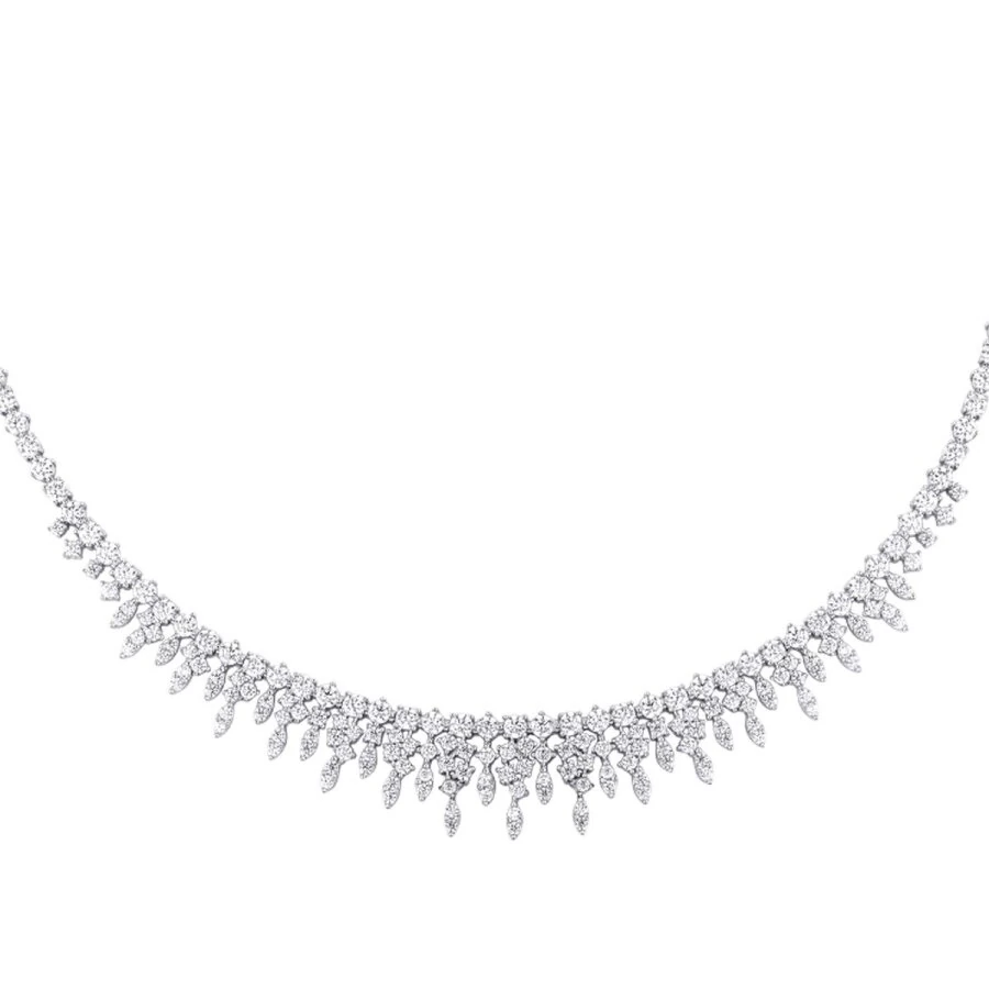 Gold Stone Trend Collar Necklace