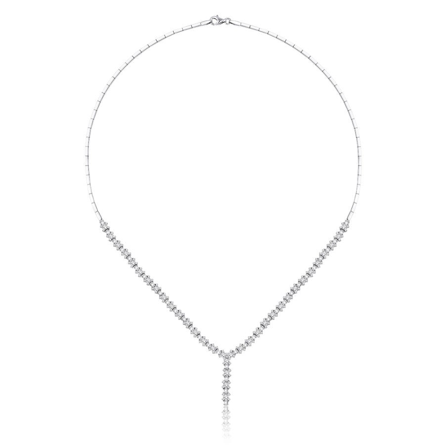 Gold Baguette Necklace