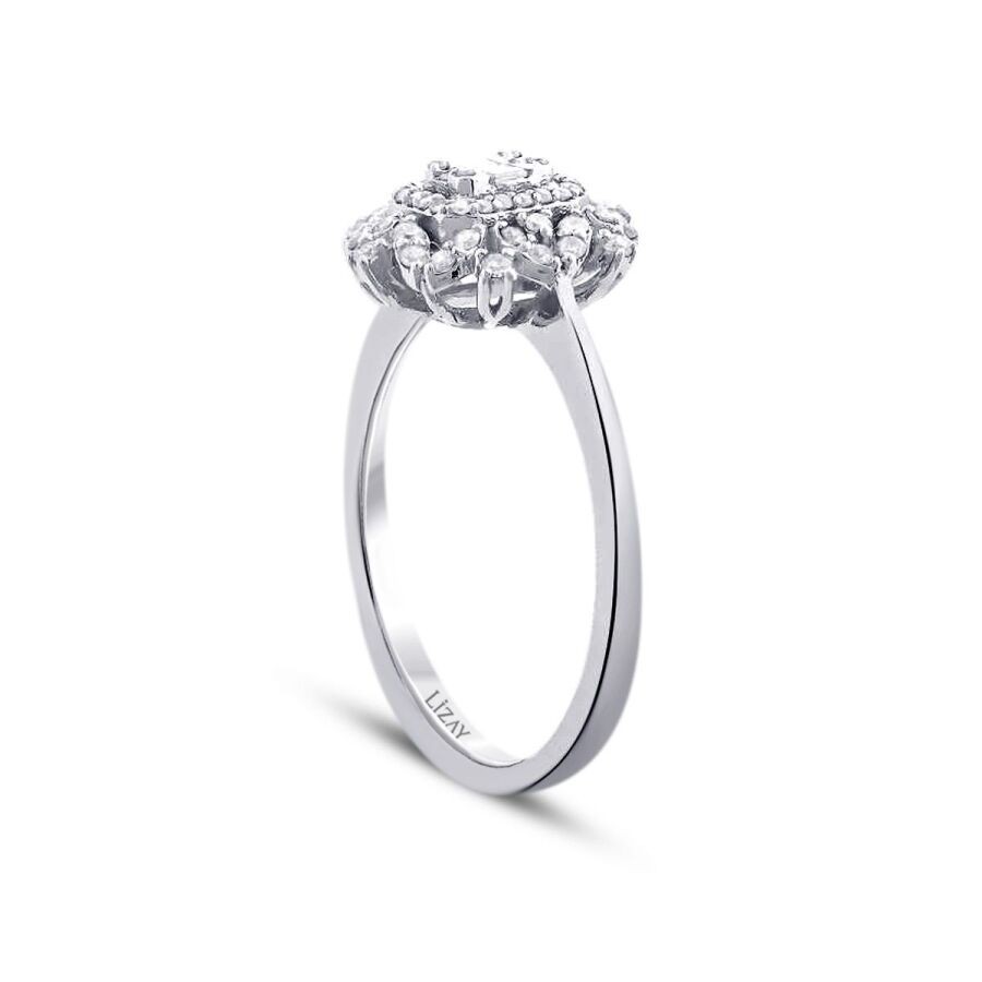 0.50 Carat Diamond Baguette Ring
