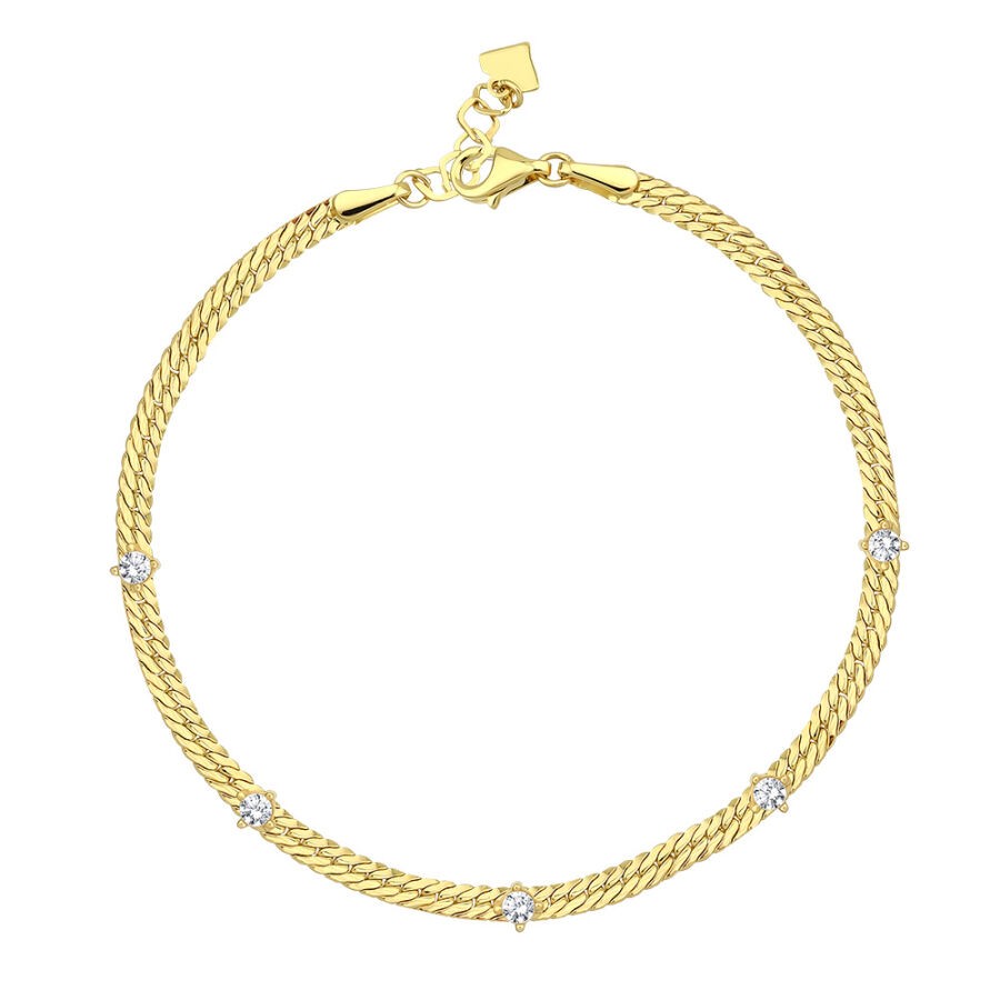 Gold Chain Bracelet