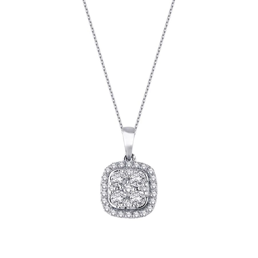 0.43 Carat Diamond Trend Necklace