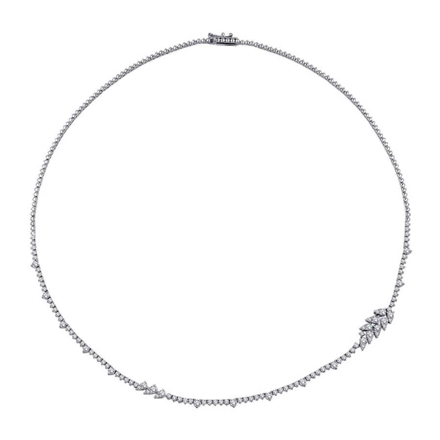 3.28 Carat Diamond Neckband