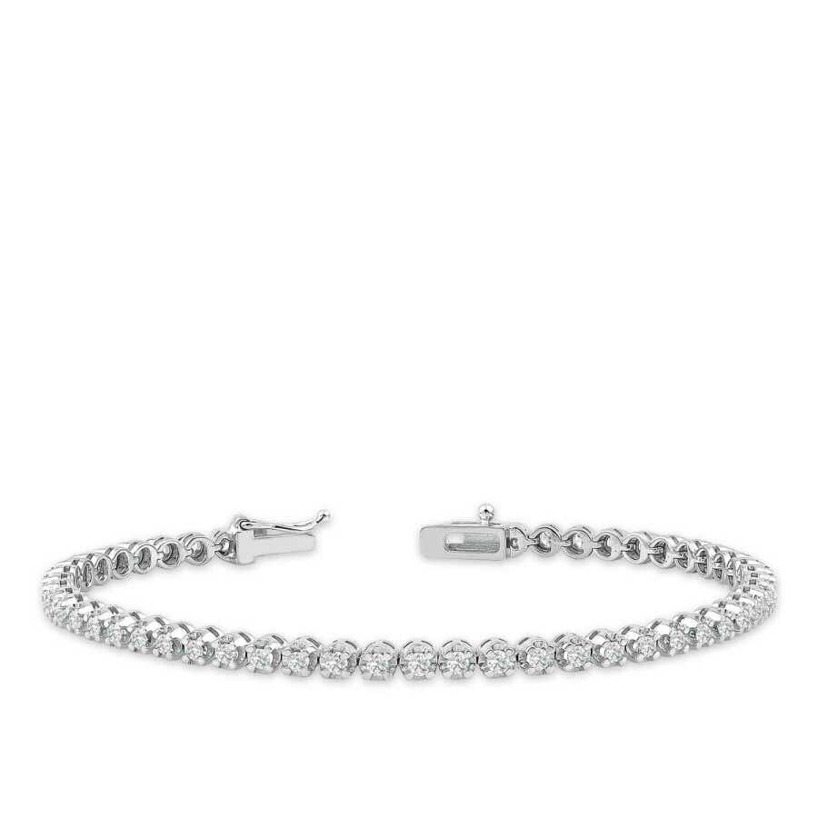 2.08 Carat Diamond Tennis Bracelet