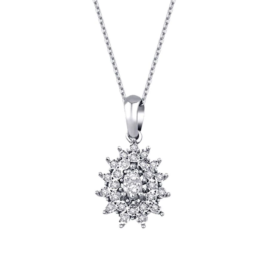 0.09 Carat Diamond Trend Necklace