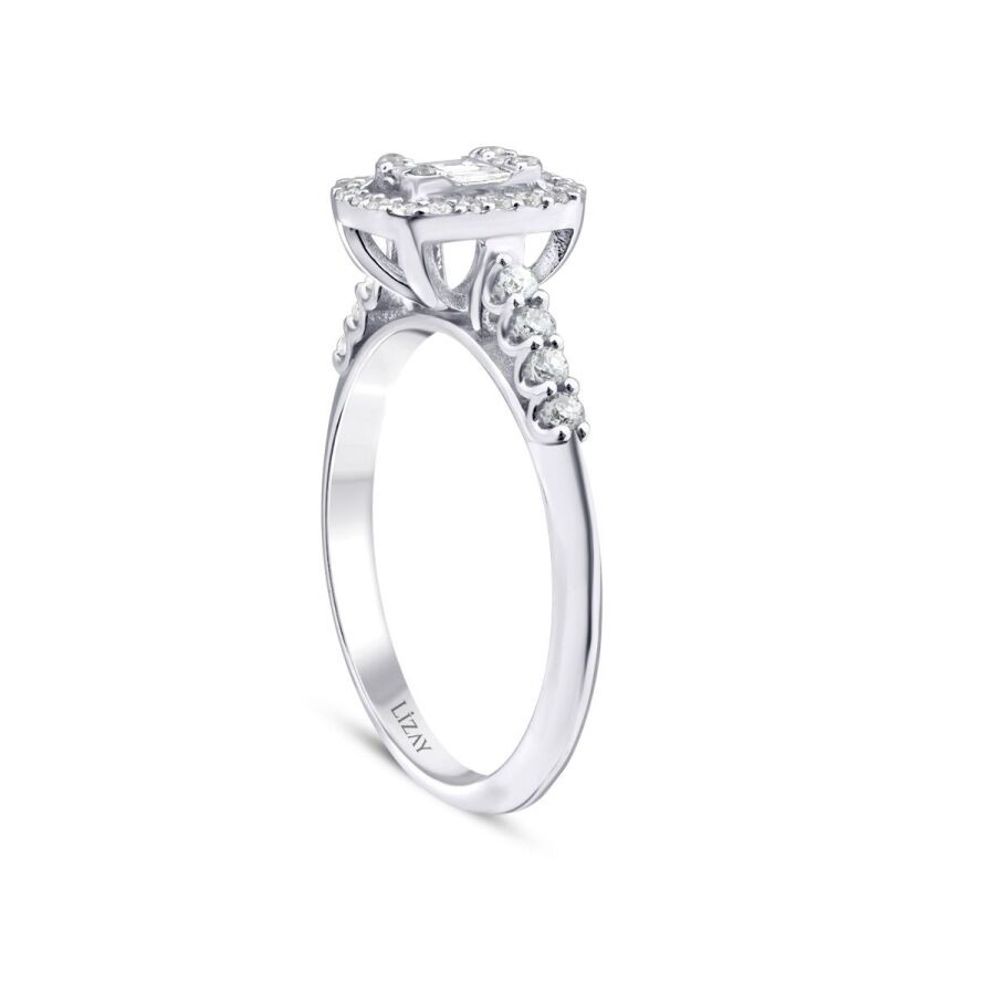 0.34 Carat Diamond Trend Baguette Ring