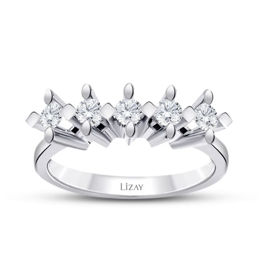 0.50 Carat Diamond Five-Stone Ring