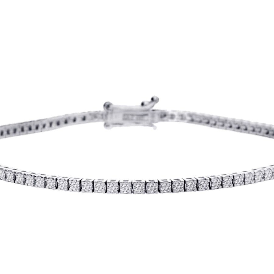 2.08 Carat Diamond Tennis Bracelet