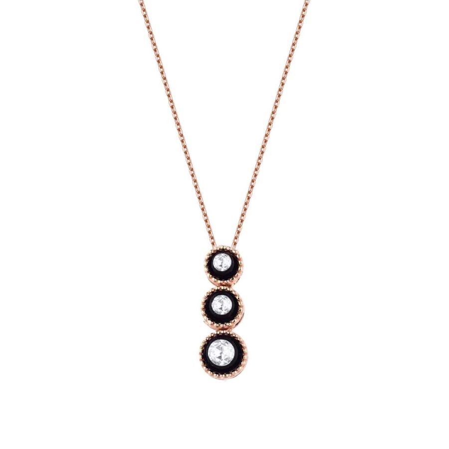 0.10 Carat Diamond Tria Necklace