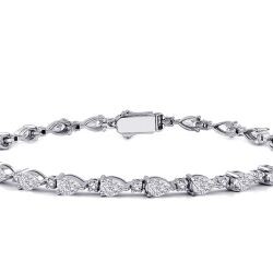 3.86 Carat Diamond Tennis Bracelet