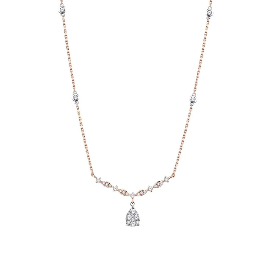 0.32 Carat Diamond Trend Necklace