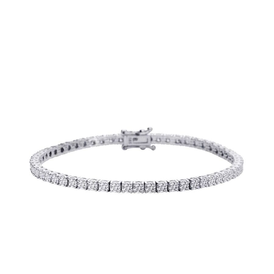 3.52 Carat Diamond Tennis Bracelet